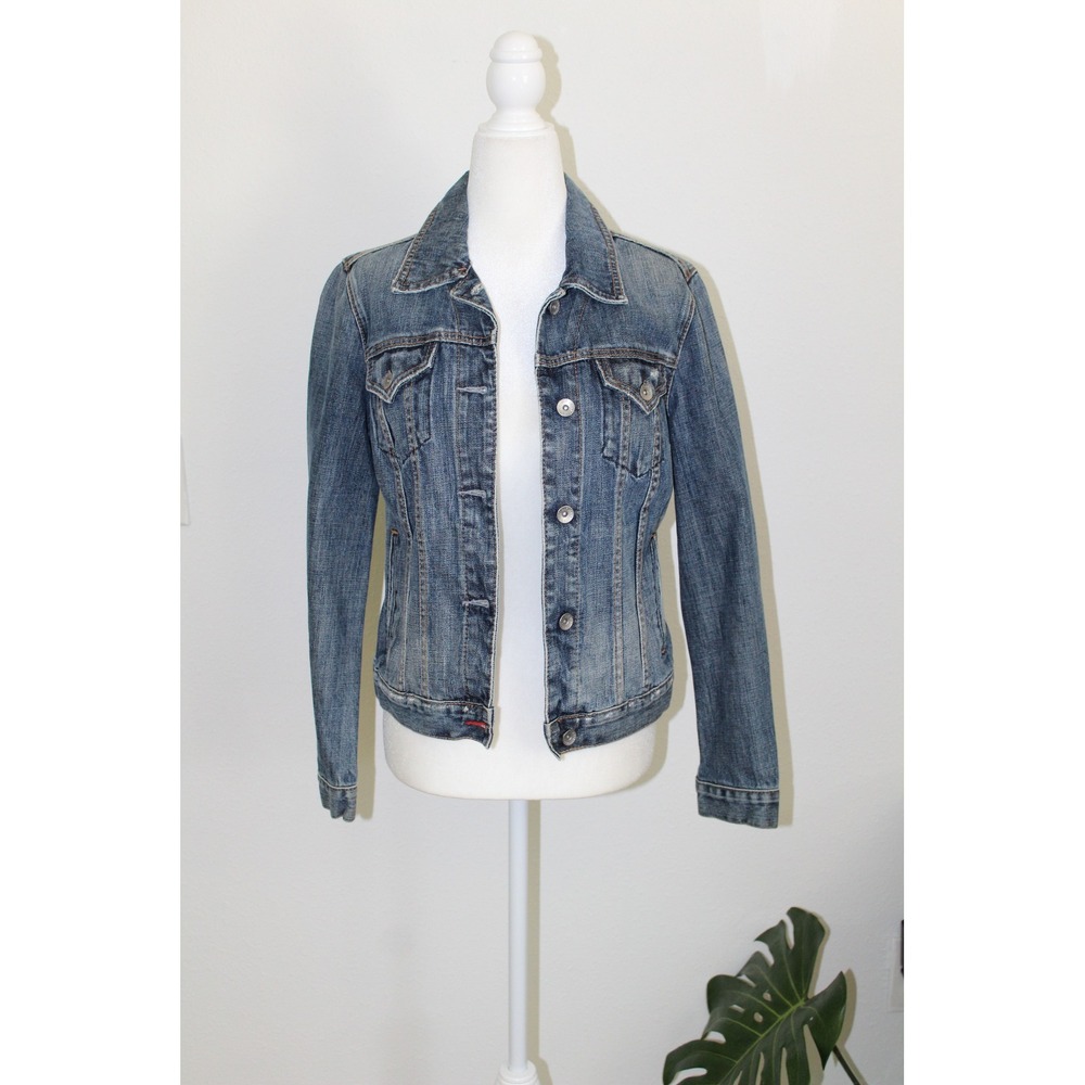 Gap 1969 Limited Edition Womens Denim Jacket Medium Wash Blue Cotton Size S